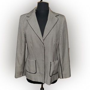 Liz Claiborne herringbone blazer